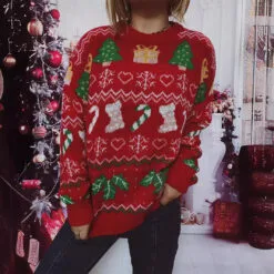 Nora - Stocking Snowfall Knit